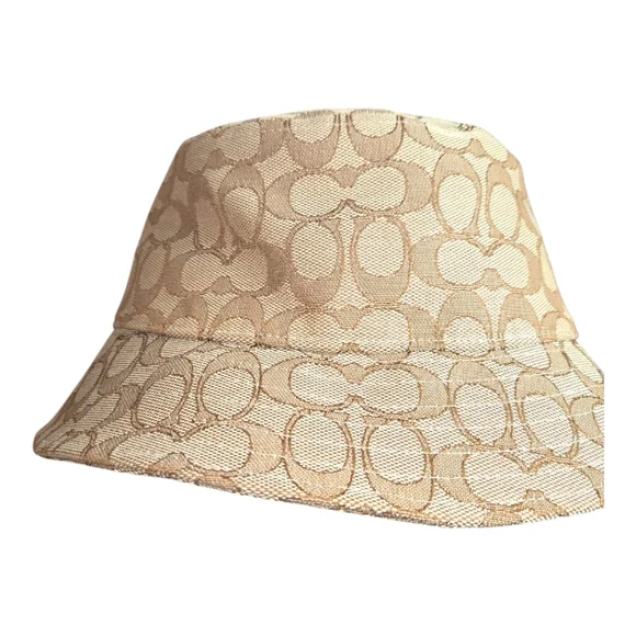 NWOT COACH Signature "C" Jacquard Bucket Hat - Picture 5 of 6